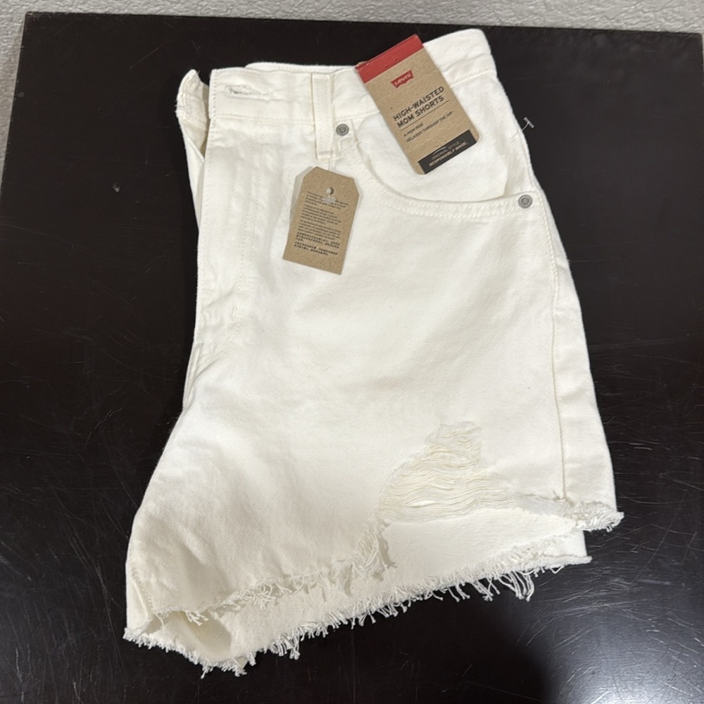 High-Waisted Mom Shorts - Picture 2 of 4